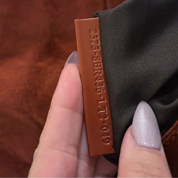 Fendi Brown and Orange Ruched Shoulder Bag - Picture 12 of 12